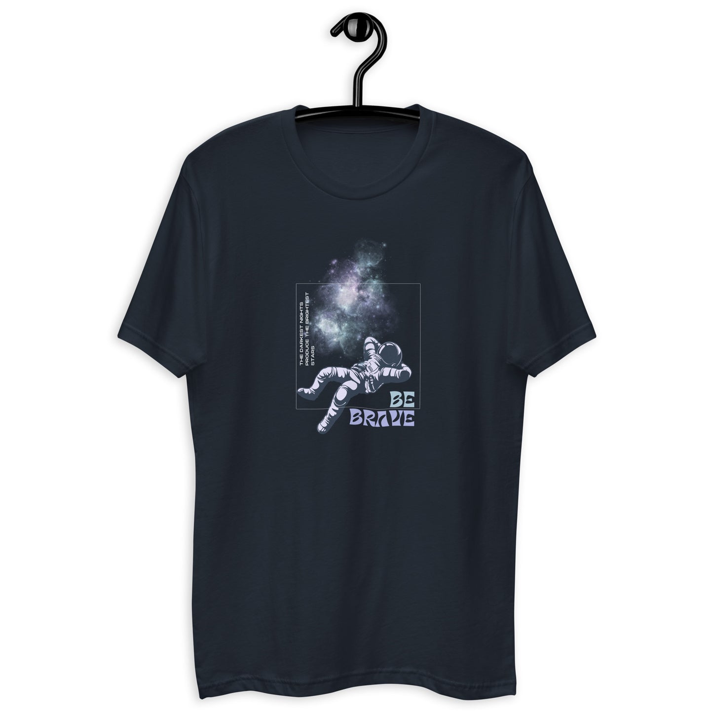 Space T-shirt- Short Sleeve, Astronaut desigh ,Men fitted shirt, Trendy style for