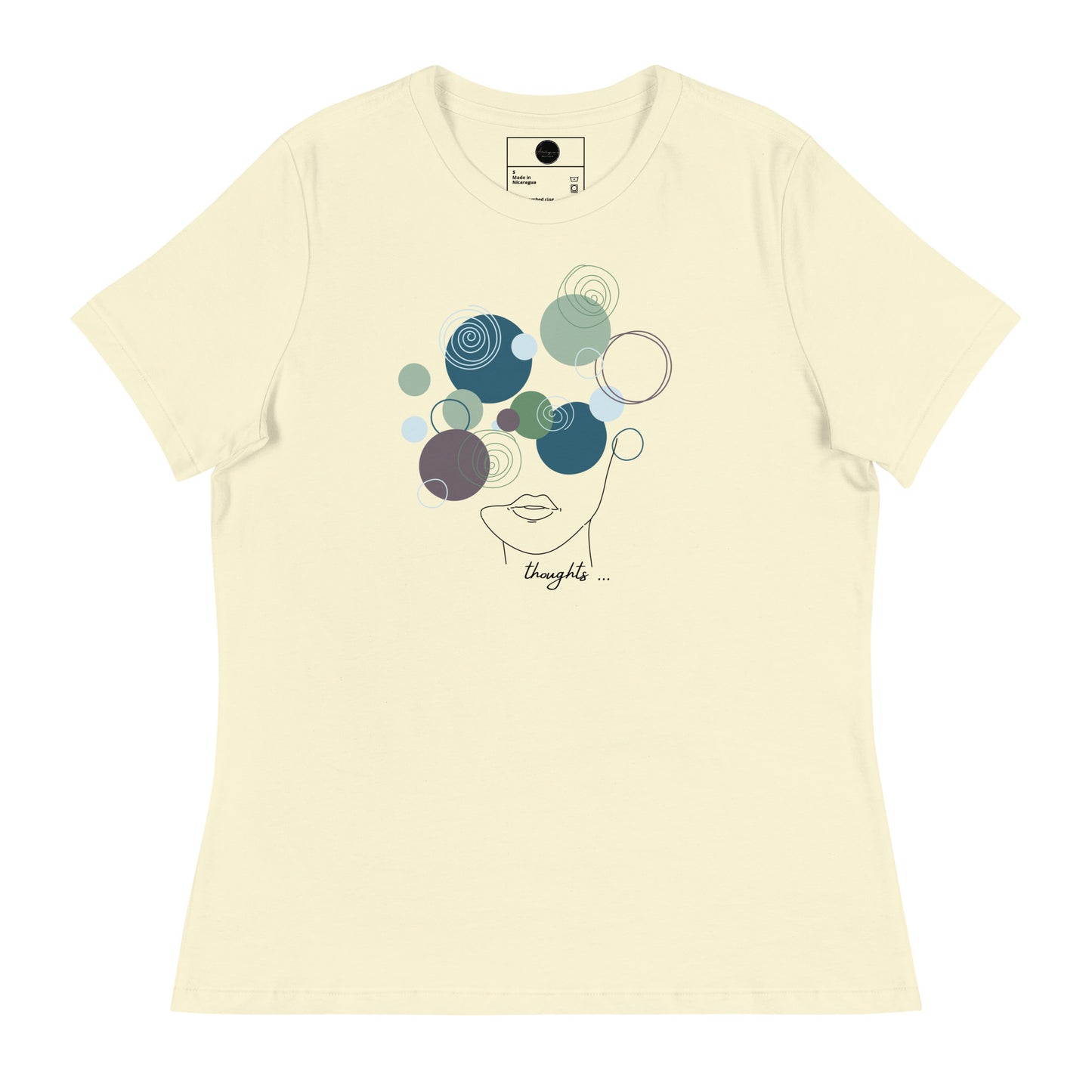 "Thoughts" Women's Relaxed T-Shirt