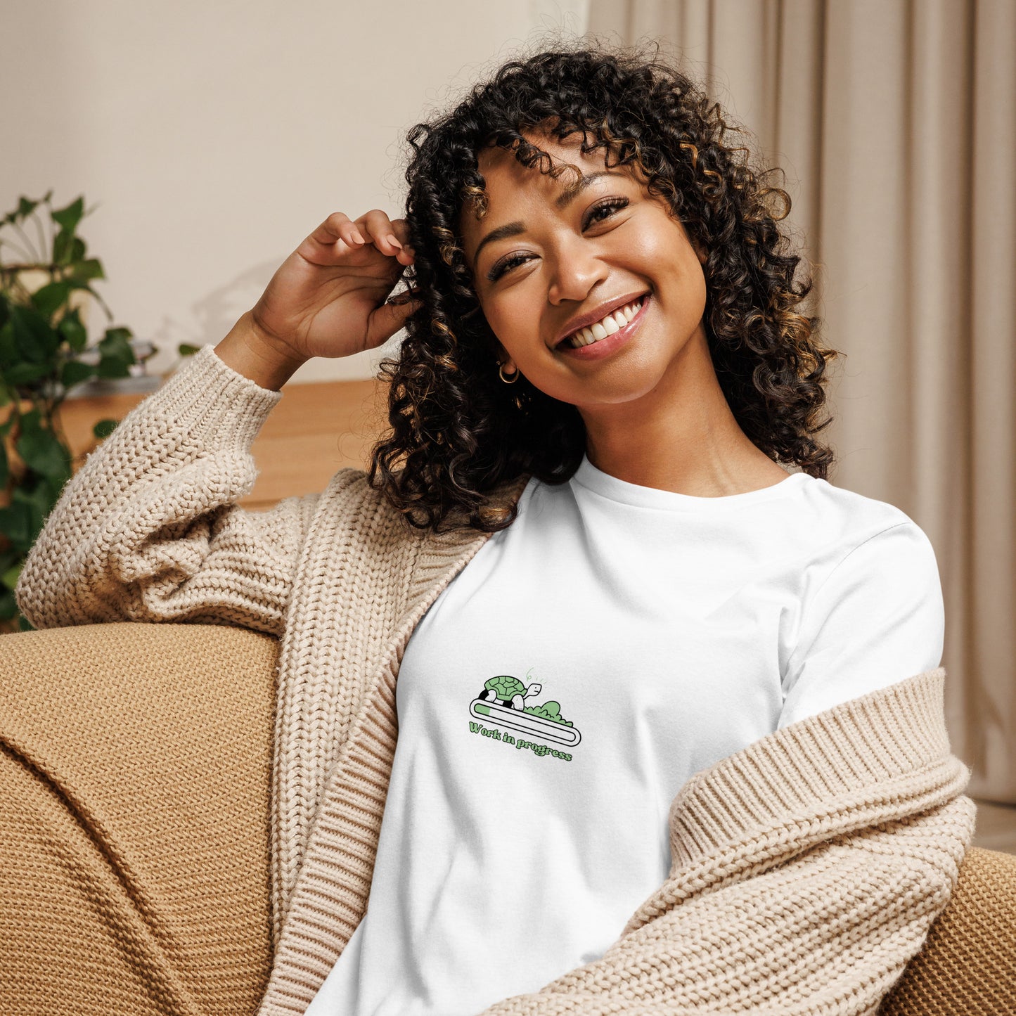 Turtle design / Women's Relaxed T-Shirt / Work in progress