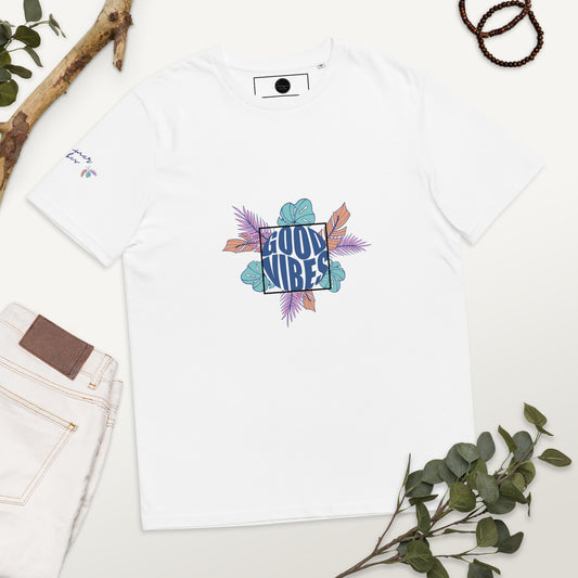 Good vibes,Organic cotton t-shirt