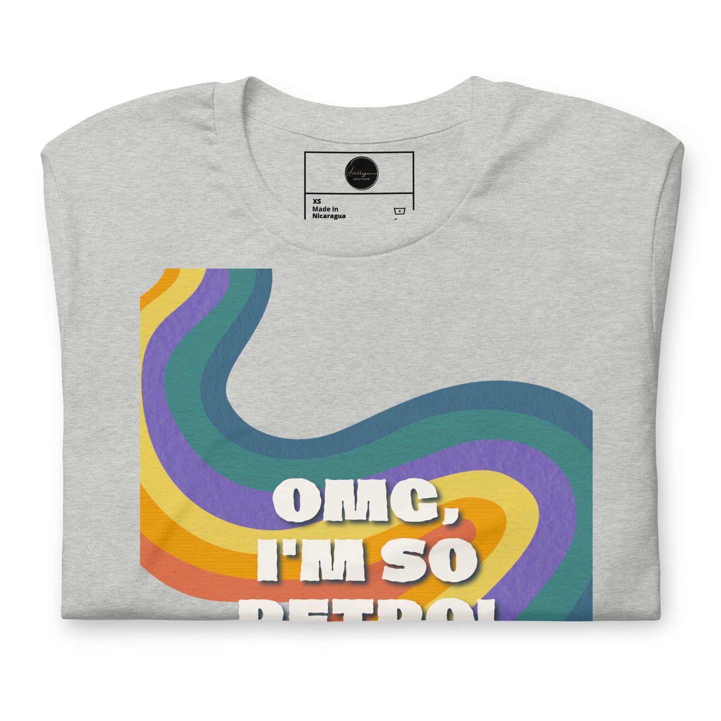 " OMG i'm so retro " Graphic T-shirt