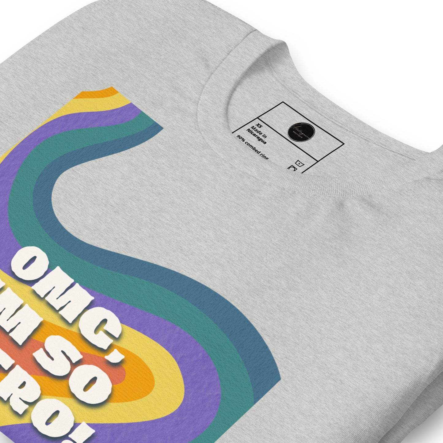 " OMG i'm so retro " Graphic T-shirt