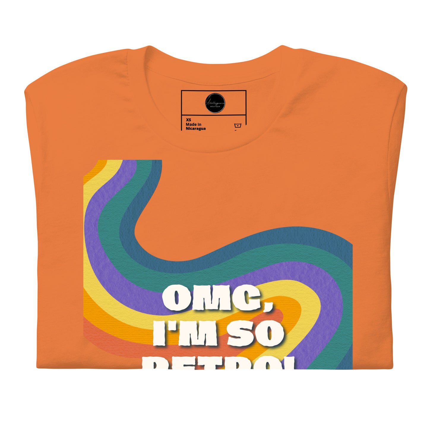 " OMG i'm so retro " Graphic T-shirt