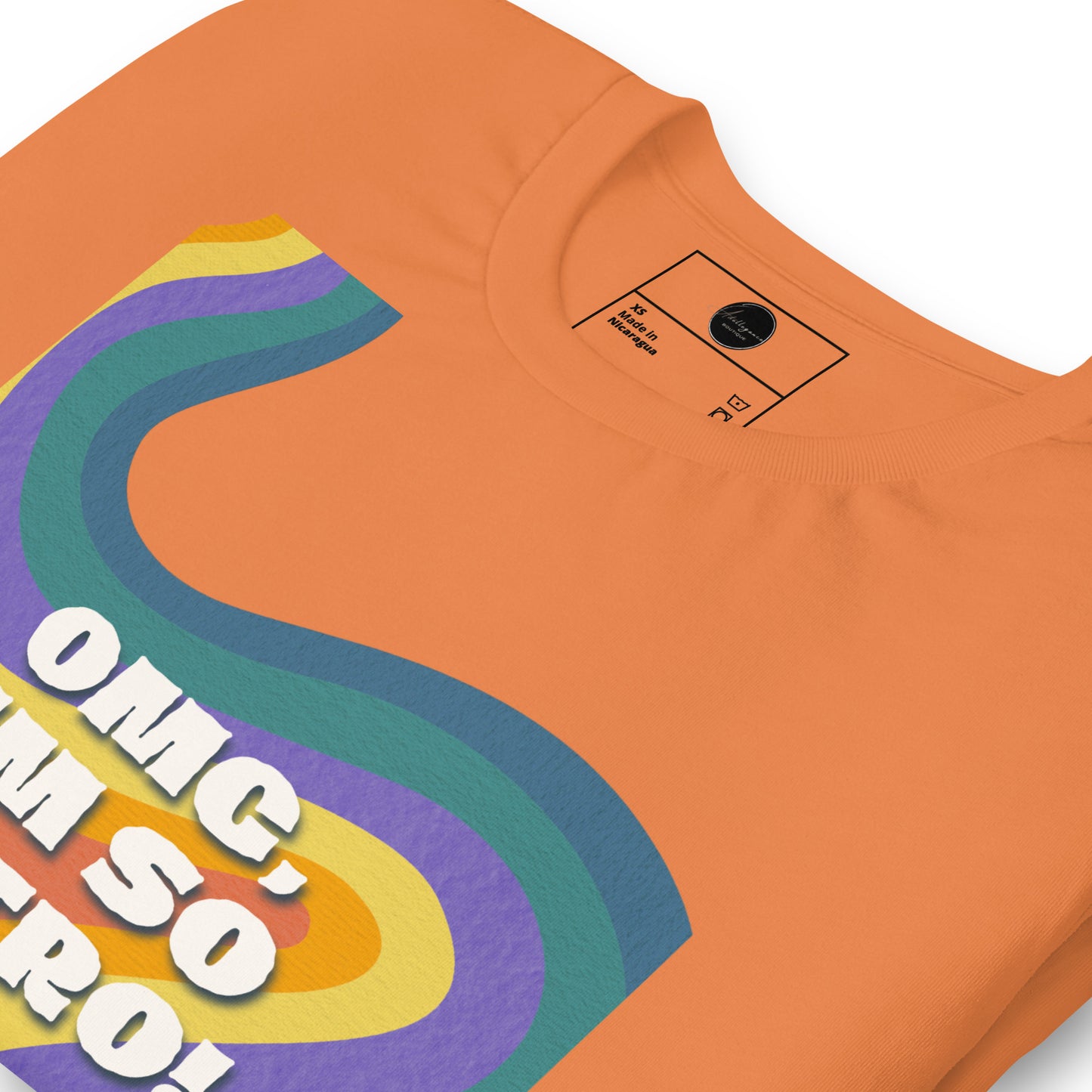 " OMG i'm so retro " Graphic T-shirt