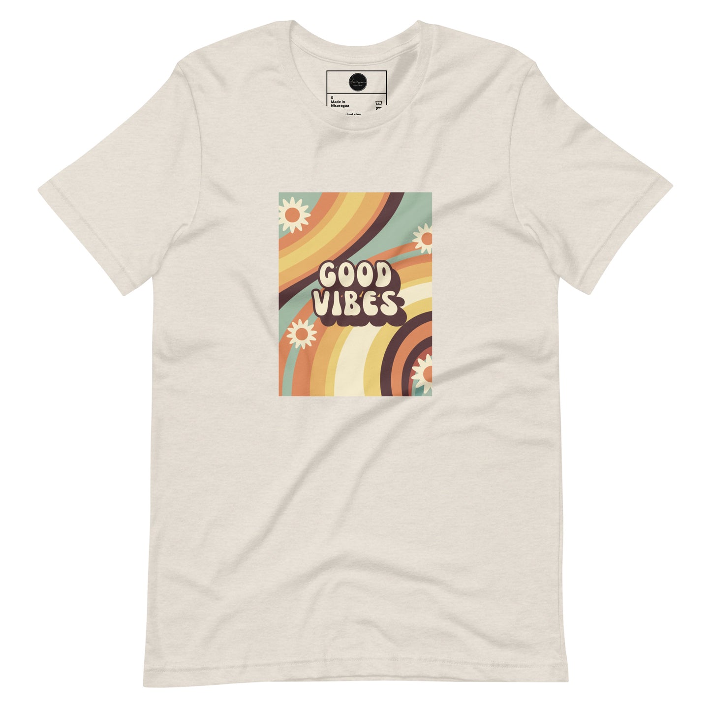 " Good vibes only " Graphic T-shirt