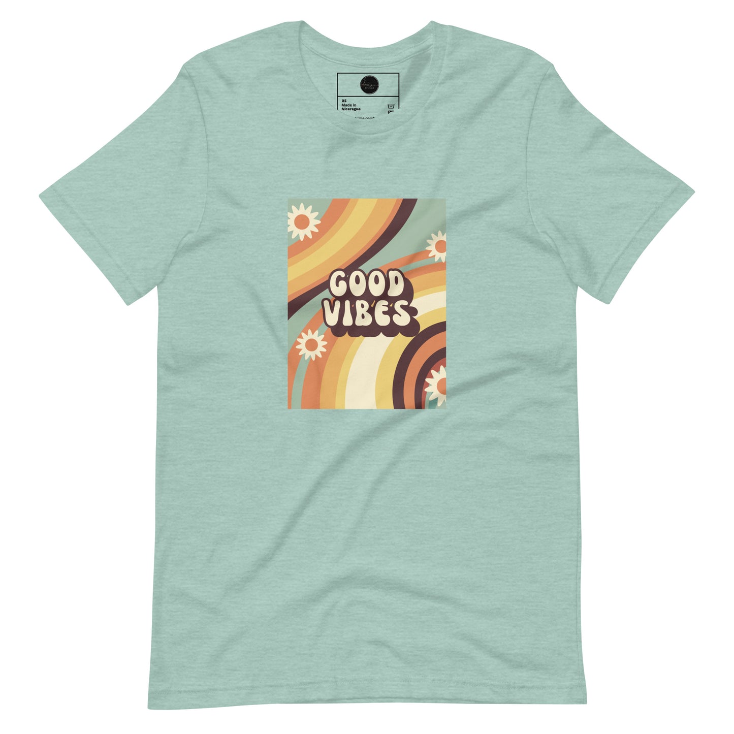 " Good vibes only " Graphic T-shirt