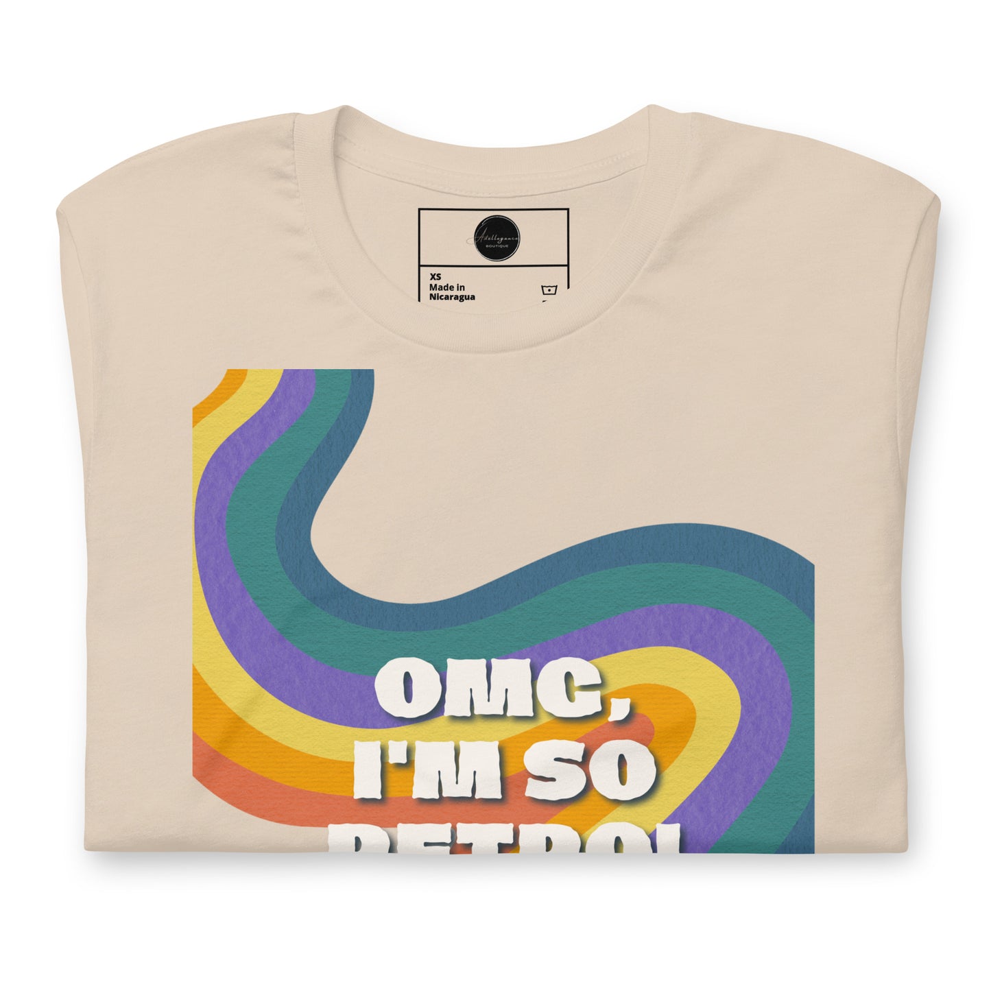 " OMG i'm so retro " Graphic T-shirt