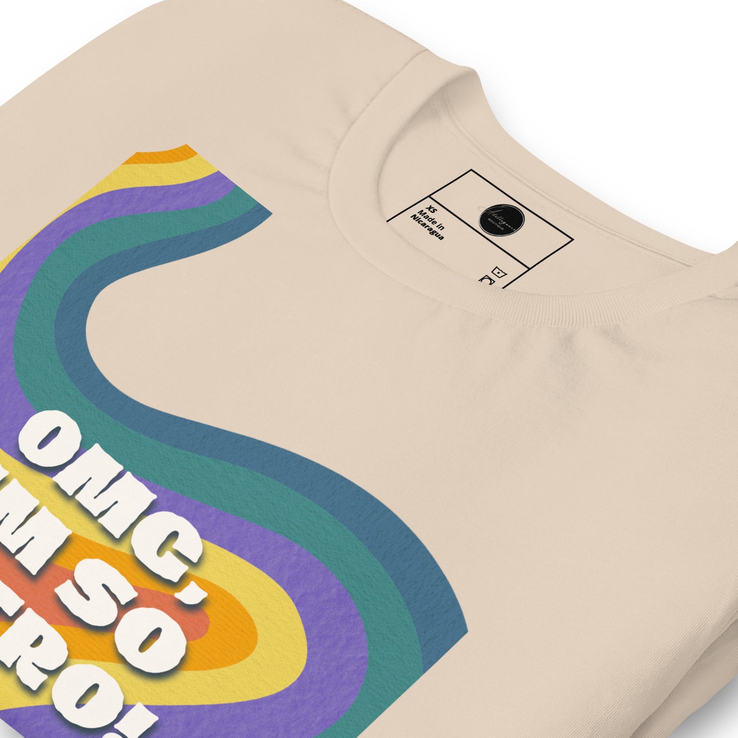 " OMG i'm so retro " Graphic T-shirt