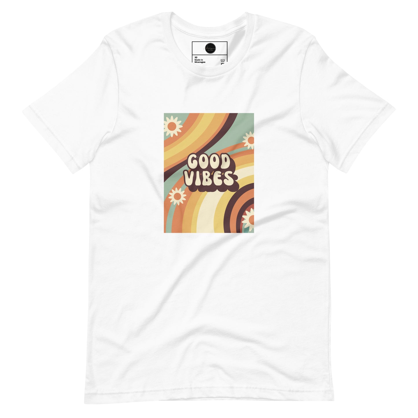 " Good vibes only " Graphic T-shirt